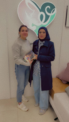 Give Palestine Association donates books in both Arabic and English language to the library of Qatna town northwest of Jerusalem