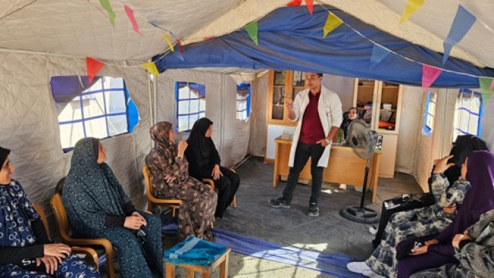 جمعية عطاء فلسطين الخيرية تنظم ورشتين للتثقيف الصحي والتوعية الوطنية بمجتمع دار الرجاء للأيتام بغزة