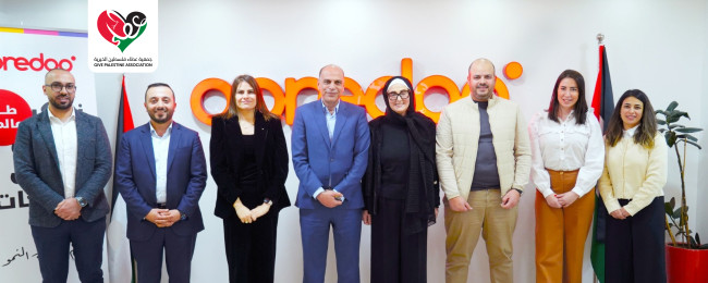 Cooperation Agreement Signed Between Give Palestine Organization and Ooredoo Palestine to Support Children in Gaza During Ramadan